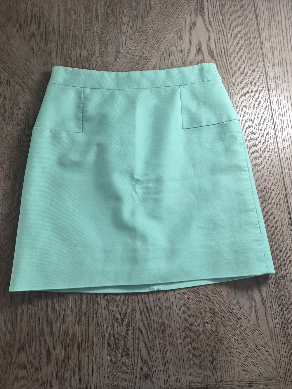J. Crew Mint Green Mini Skirt